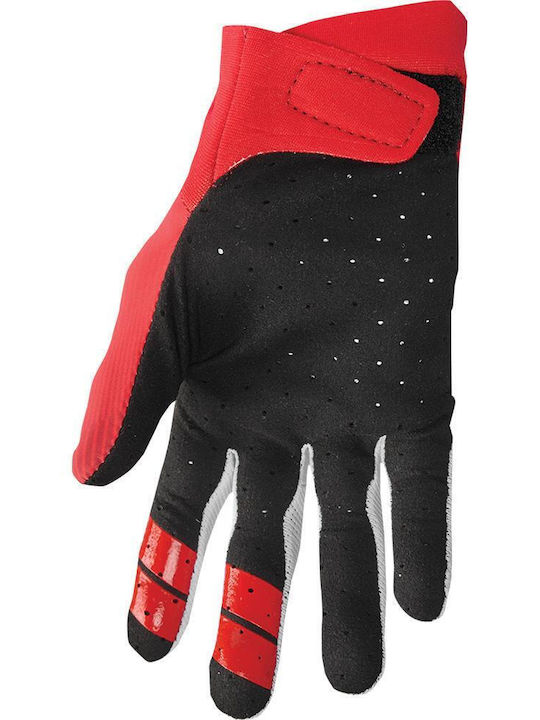 Thor Mx Agile Tech Summertime Μotocross Gloves Red / White / Black