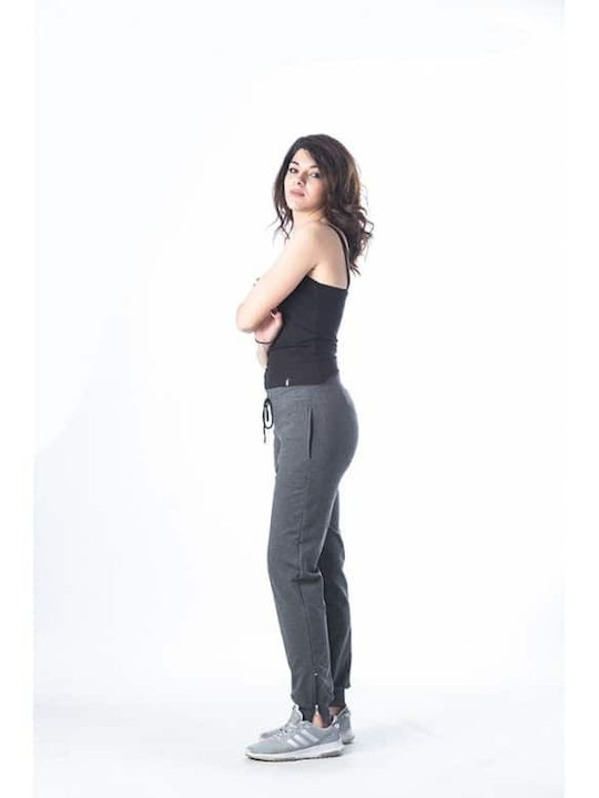 Paco & Co Women's Jogger Sweatpants Gray