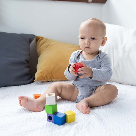 Plan Toys Aktivitätswürfel Aktivitätswürfel aus Holz für 12++ Monate