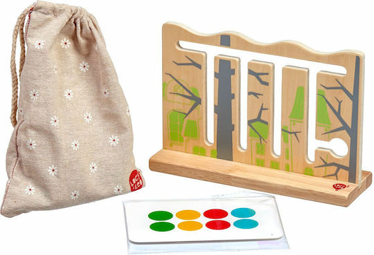 Lucy & Leo Αντιστοίχισης Πουλάκια-Γάτα Educational Game Knowledge made of Wood for 3+ years Years Old