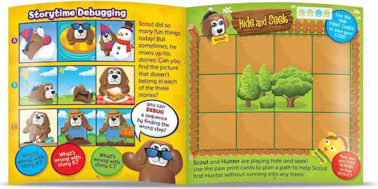 Learning Resources Coding Critters Pair-a-Pets: Adventures with Hunter & Scout STEM Образователна Игра Образователни за 4+ години Години