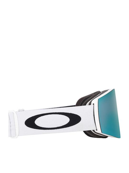Oakley Fall Line Ski & Snowboard Goggles Kids White with Lens in Blue Color