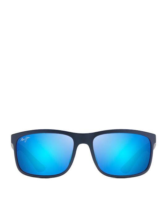 Maui Jim Huelo Sonnenbrillen Marineblau mit Kunststoff Gestell Maui Jim Huelo Sonnenbrillen Marineblau mit Kunststoff Gestell