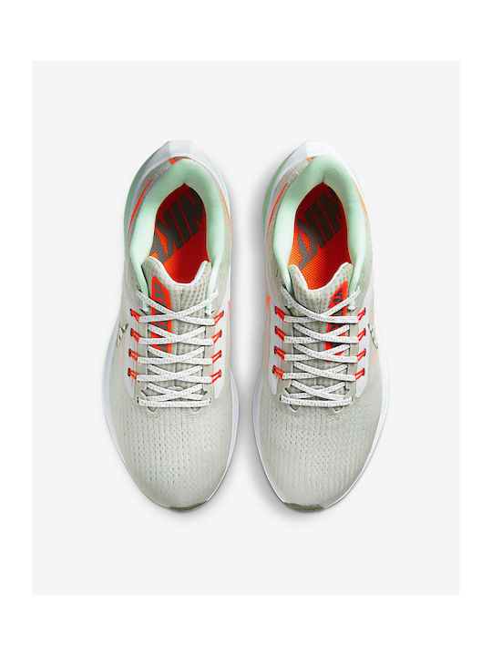 Air Zoom Pegasus 39 Premium Sport Shoes Running Photon Dust / Total Orange / Light Iron Ore / Mint Foam