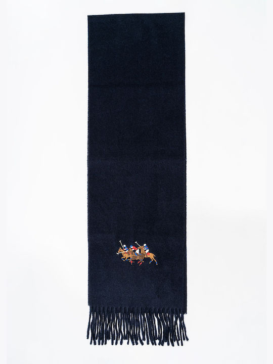 Ralph Lauren Men's Cashmere Scarf Navy Blue