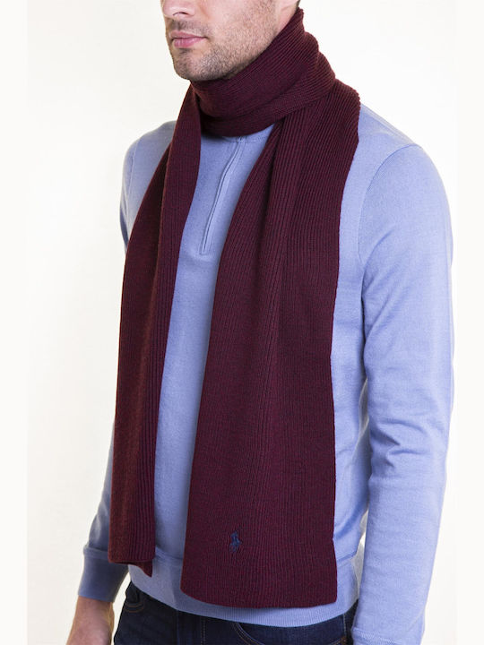 Ralph Lauren Men's Scarf Burgundy