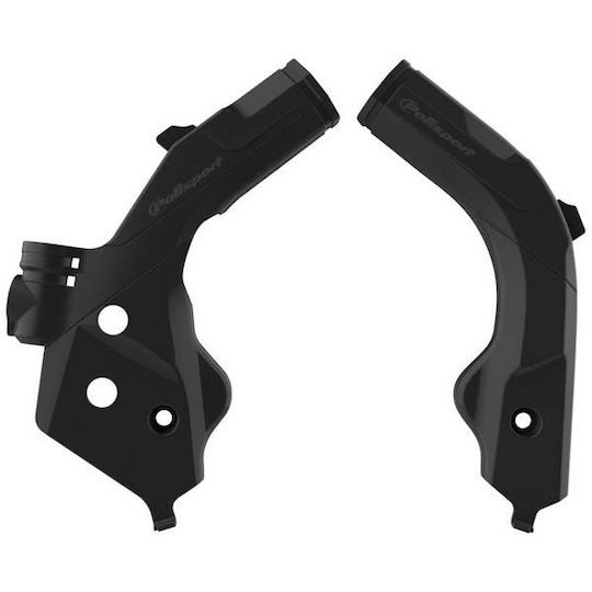 Polisport Motorcycle Frame Protectors Husqvarna FC 250 / FC 350 / FC 450 / TC 125 / TC 250 2019-2020 Black