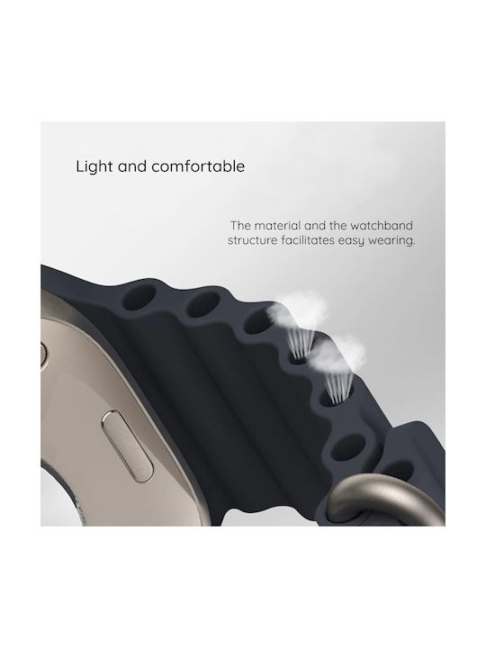 Techsuit QuickFit Strap Silicone Light Pink (Apple Watch 38/40/41/42mm)