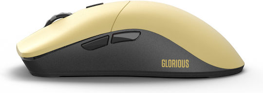 Glorious PC Gaming Race Model O Pro Wireless Gaming Mouse 19000 DPI Golden Panda