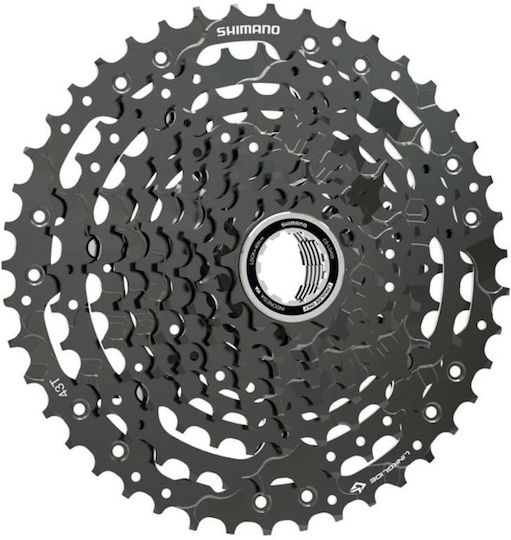 Shimano CS-LG400-10 Bike Cassette 10 Speeds with Sprocket 11-43