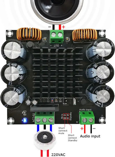 XH-M253 Audio Amplifier (TDA8954TH)
