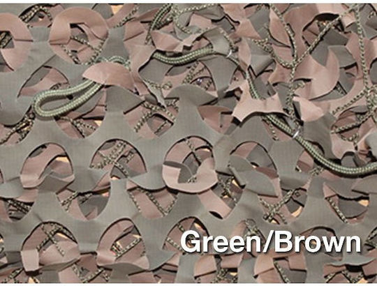 Camosystems Forest Rectangular Plasă de camuflaj Maro 3x6m