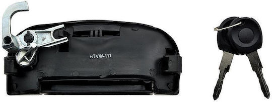 NTY Door handle Left Exterior with Keyhole Volkswagen Transporter T4 1990-2002 EZC-VW-111