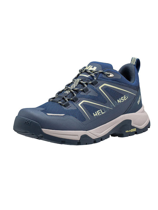 Helly Hansen Cascade Low-Cut Γυναικεία Ορειβατικά Παπούτσια Αδιάβροχα Μπλε