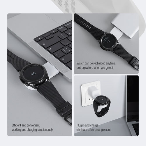 Nillkin Power Charger Зарядно за Samsung Watch Бялς