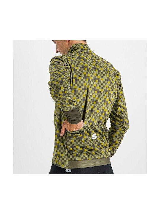 Sportful ZLV060 Cycling Windbreaker Jacket Long sleeve Green