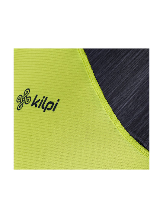 Kilpi Selva Short Sleeves Cycling Jersey Yellow