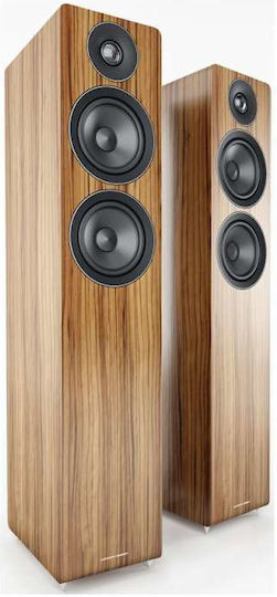 Acoustic Energy AE109 Paar Hi-Fi Lautsprecher Boden 150W 2.5 Anzahl von Fahrern B16xT24xH80cm. Walnuss
