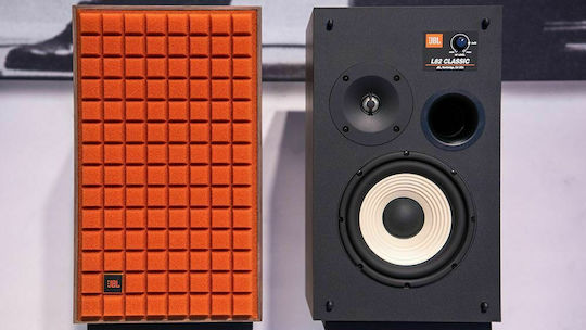 JBL L82 Classic JBLL82CLASSICORG Pair of Hi-Fi Speakers Bookself 150W 2 No of Drivers W28.1xD29.6xH47.2cm. Orange