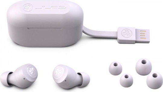 Jlab GO Air Pop In-ear Bluetooth Handsfree Căști cu Rezistență la Transpirație și Carcasă de Încărcare Liliac