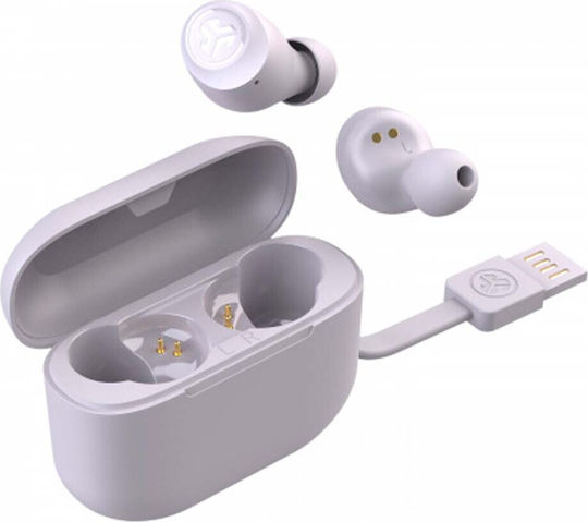 Jlab GO Air Pop In-ear Bluetooth Handsfree Căști cu Rezistență la Transpirație și Carcasă de Încărcare Liliac