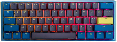 Ducky One 3 Daybreak Gaming Mechanical Keyboard Tenkeyless with Cherry MX Red switches and RGB lighting (English US) Blue