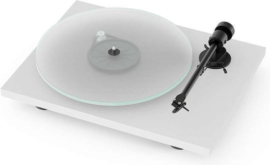 Pro-Ject Audio T1 + Ortofon OM5e με Bluetooth Plattenspieler Weiß