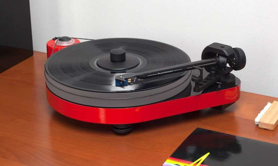 Pro-Ject Audio Rpm-5 Carbon Dc + Ortofon 2M Πικάπ με Belt Drive Κόκκινο