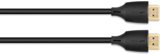 QED Cable HDMI male - HDMI male 3m Black