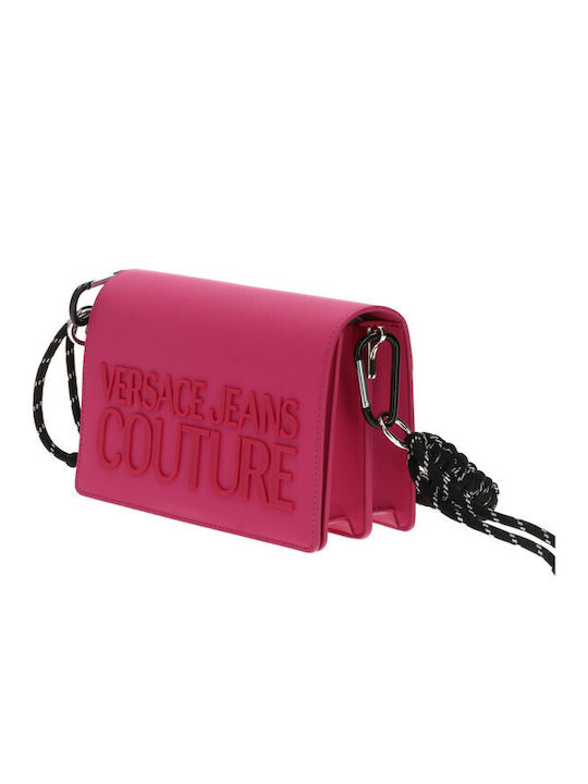 Versace Range H Γυναικεία Flap Bag Φούξια