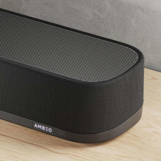 Sennheiser Ambeo Sounbar Plus Soundbar 7.1.4 Bluetooth, HDMI und Wi-Fi 400W mit kabellosem Subwoofer und Fernbedienung Schwarz