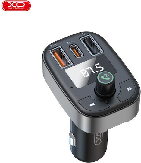 XO FM Transmitter Αυτοκινήτου BCC06 με Bluetooth / USB