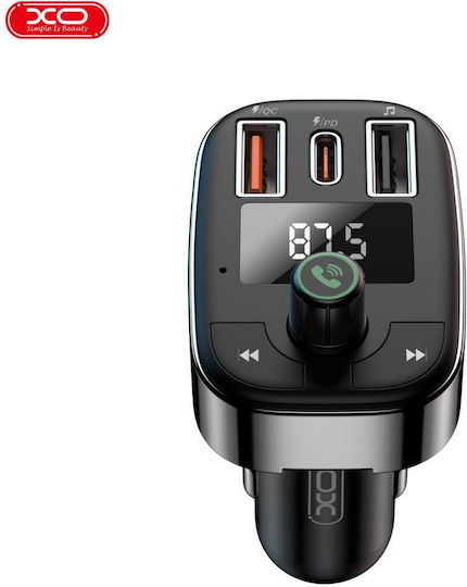 XO FM Transmitter Αυτοκινήτου BCC06 με Bluetooth / USB