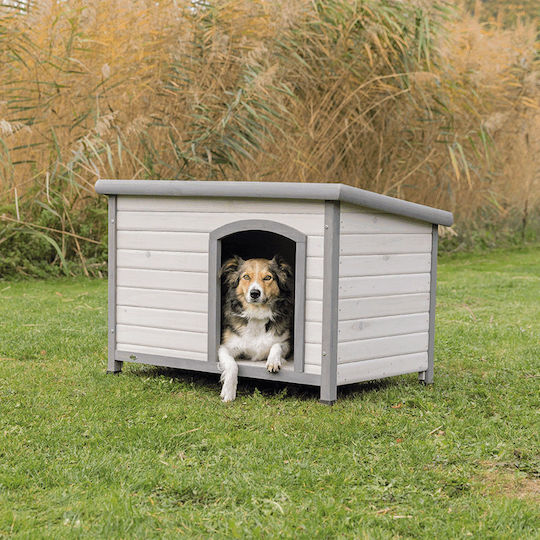 Trixie Natura Dog House Wooden Outdoor Gray 85x58x60cm 39561