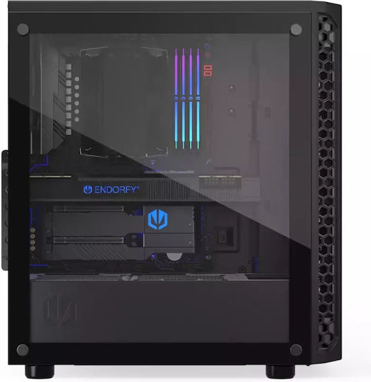 Endorfy Signum 300 Core Gaming Midi Tower Computer Case with Side Window Black