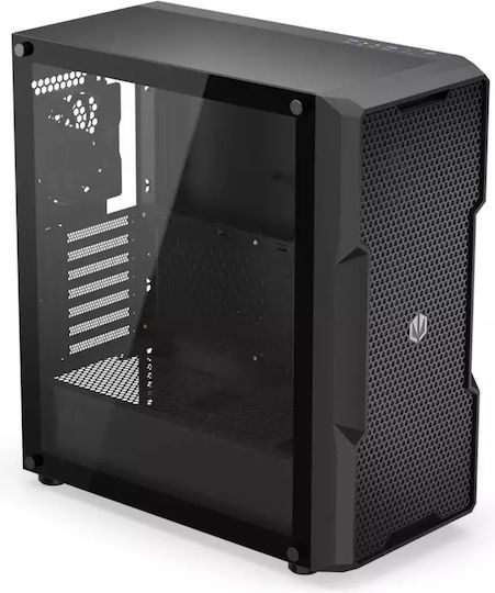 Endorfy Regnum 400 Air Gaming Midi Tower Computer Case with Side Window Black