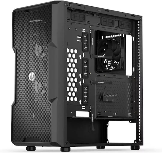 Endorfy Regnum 400 Air Gaming Midi Tower Computer Case with Side Window Black