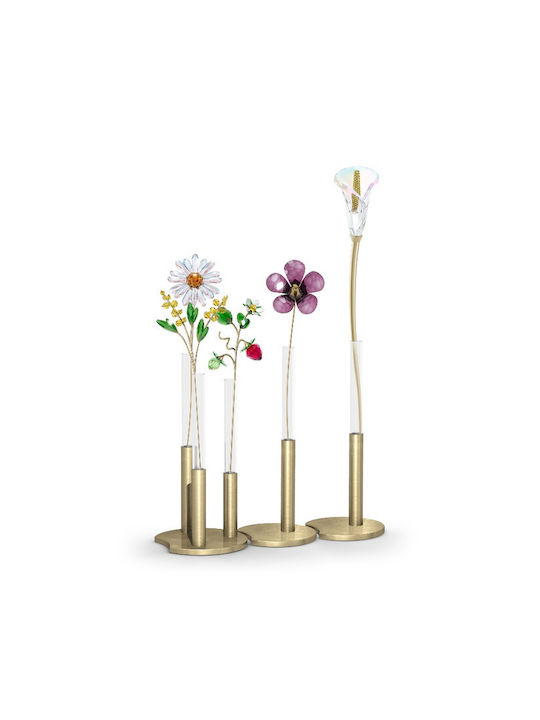 Swarovski Dekoratives Blume aus Glas 4x4.4x25.1cm 1Stück