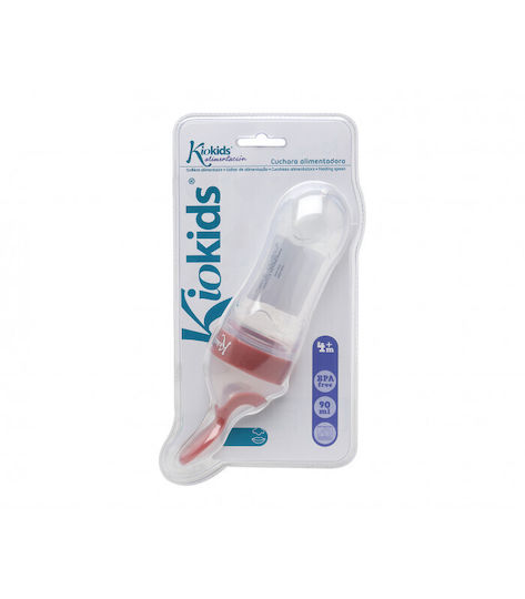 Kiokids Βρεφικό Κουτάλι με Ρυθμιζόμενη Ροή από Σιλικόνη για 4+ μηνών