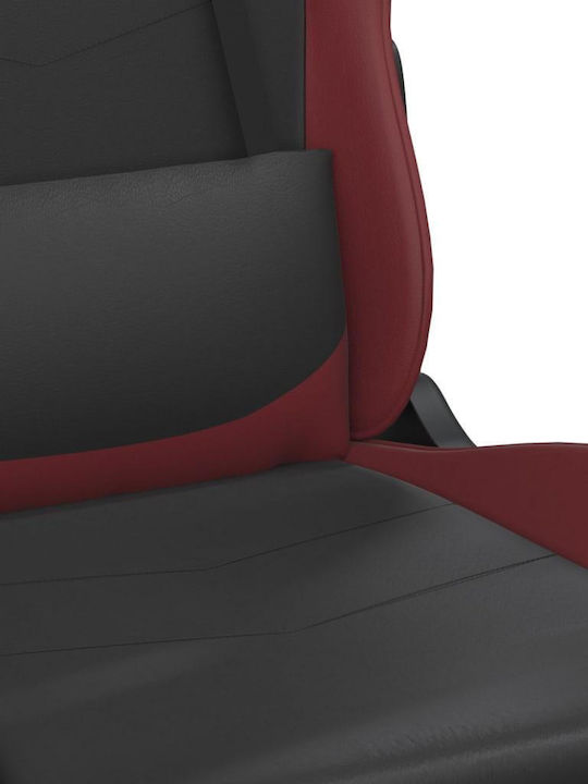 vidaXL 3143660 Gaming Chair with Footrest Black / Burgundy