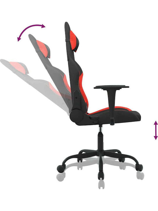 vidaXL 3143720 Gaming Chair Black / Red