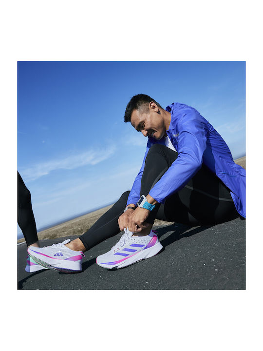 Adizero Sl Herren Sportschuhe Laufen Cloud White / Lucid Blue / Lucid Fuchsia