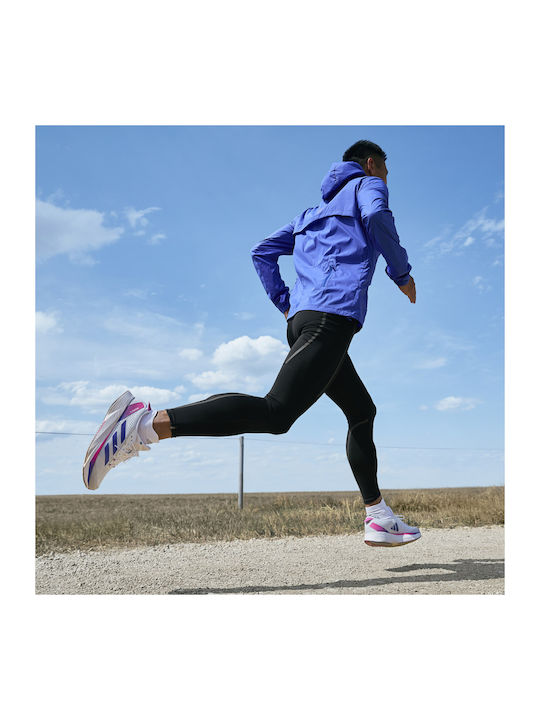 Adizero Sl Herren Sportschuhe Laufen Cloud White / Lucid Blue / Lucid Fuchsia
