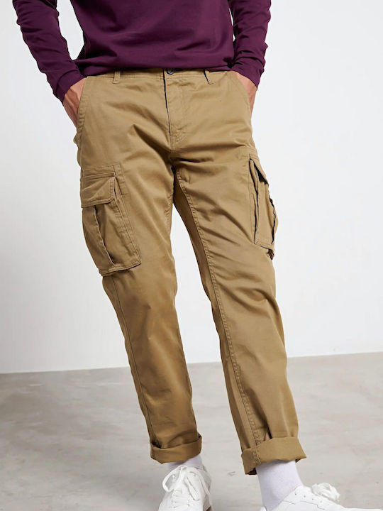 Rebase Men's Trousers Cargo Camel