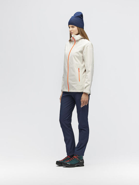 Puez Aqua 3 Softshell Γυναικείο Μπουφάν Oatmeal