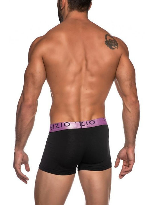 Men's Boxers Black / Lilac 2Pack