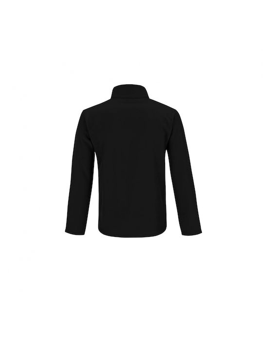 B&C JUI62 Arbeitsjacke Softshell Schwarz
