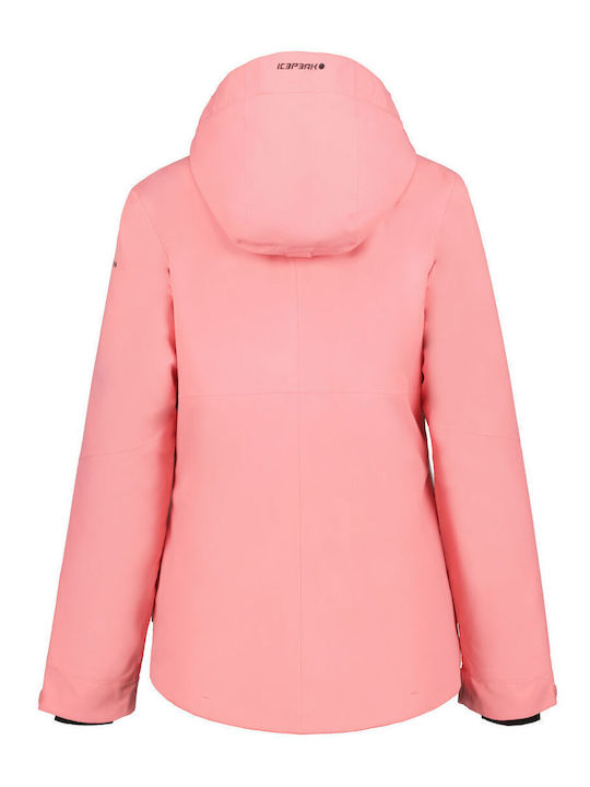 Icepeak Cathay 53229659-620 Frauen Jacke aus für Ski & Snowboard Rosa