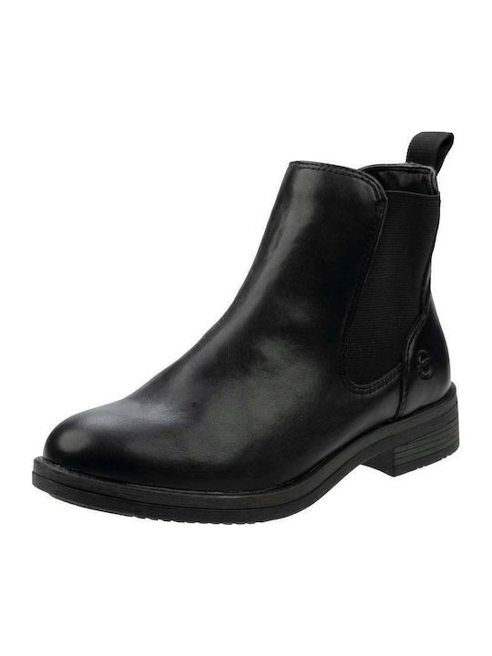 Leather Women's Chelsea Boots Black