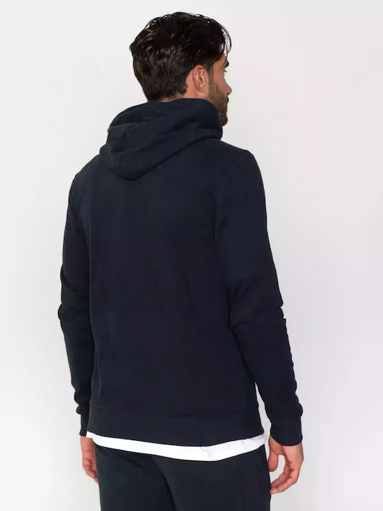 FILA Tom Sweater Мъжки Суитшърти Тъмносин с Качулка